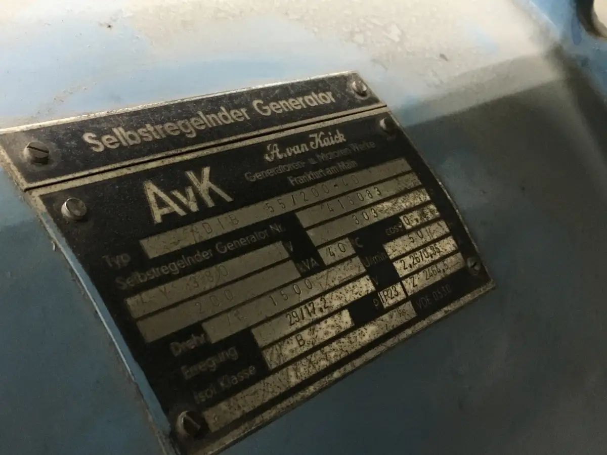 SCANIA DS14A01 GENERATOR 200KVA GEBRAUCHT – Bild 3