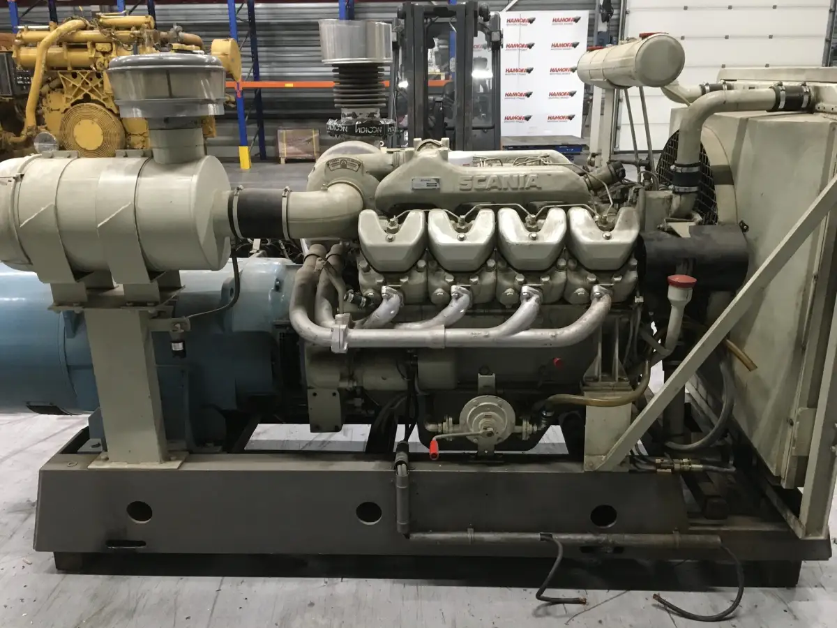 SCANIA DS14A01 GENERATOR 200KVA GEBRAUCHT – Bild 4
