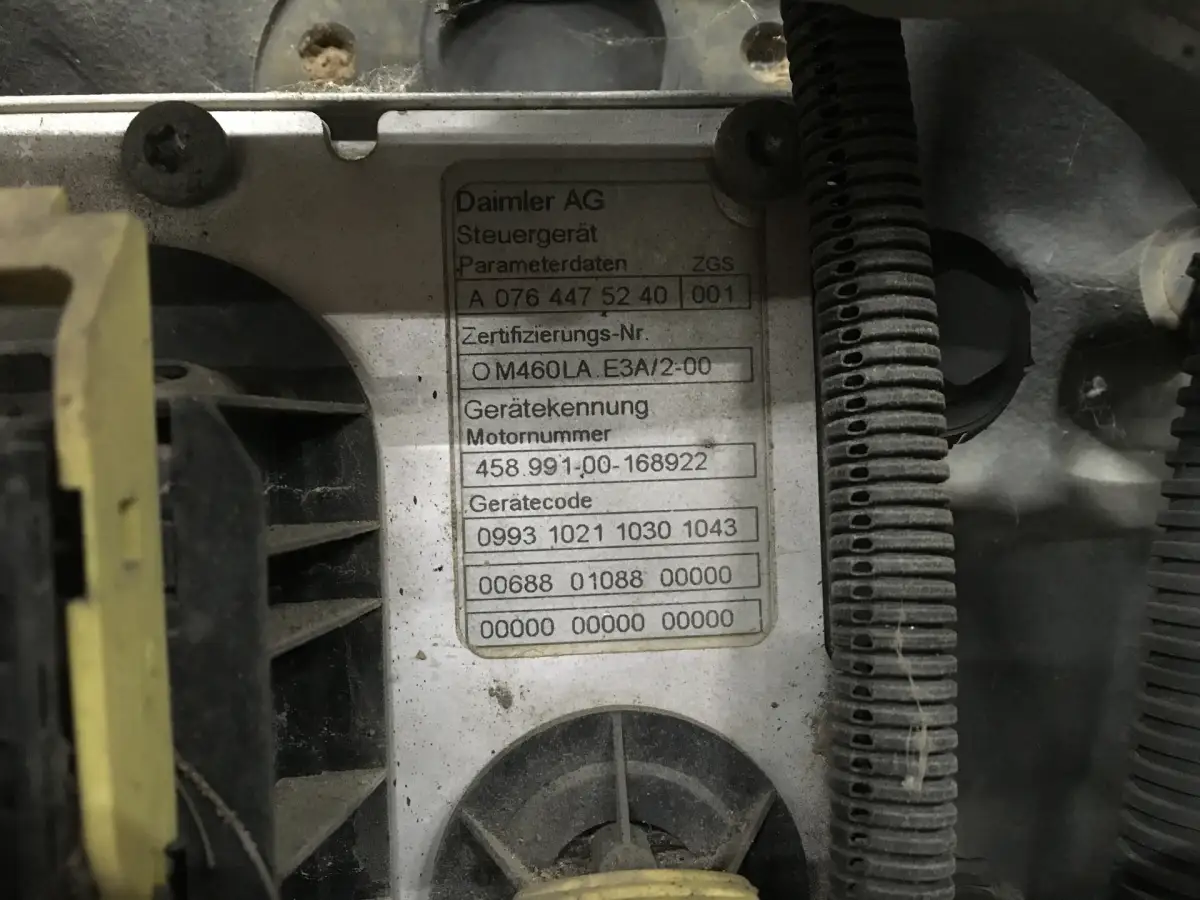 MERCEDES OM 458.991 USED - Picture 2