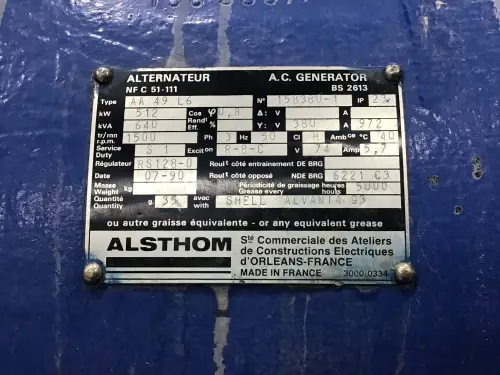 ROLLS ROYCE 3012-TAG1 GENERATOR 640KVA GEBRAUCHT – Vorschaubild 3