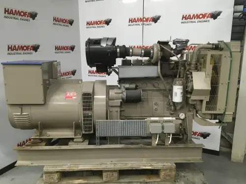 CUMMINS 6BT5.9 CPL0698 GENERATOR 110KVA USED