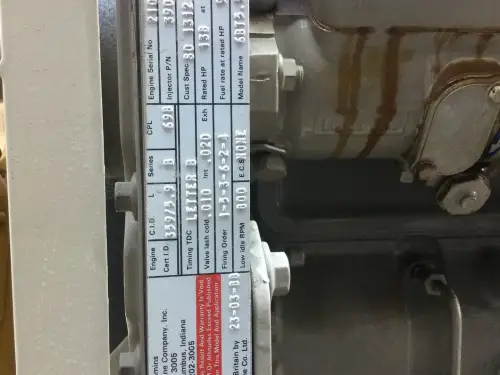 ГЕНЕРАТОР CUMMINS 6BT5.9 CPL0698 110KVA Б/У - Миниатюра 2