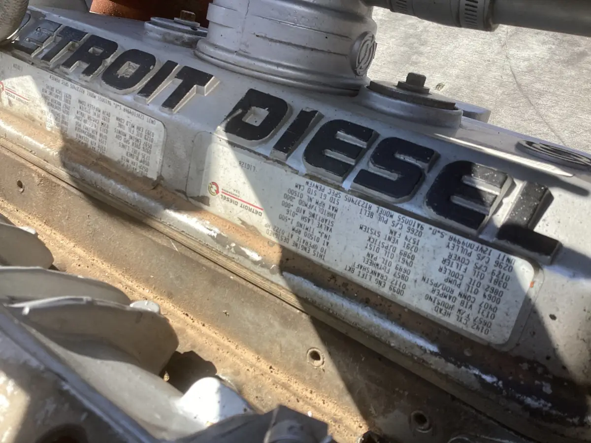 DETROIT DIESEL 12V92TA GENERATOR 540KVA USED - Picture 2