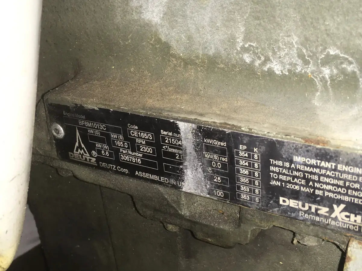 DEUTZ BF6M1013C GEBRUIKT - Afbeelding 2