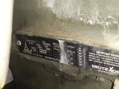 DEUTZ BF6M1013C GEBRAUCHT – Vorschaubild 2