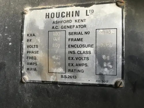 CUMMINS 6BT5.9 GENERATOR 100KVA GEBRAUCHT – Vorschaubild 8