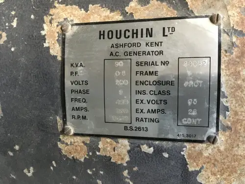 CUMMINS 6BT5.9 GENERADOR 90 KVA USADO - Imagen miniatura 9