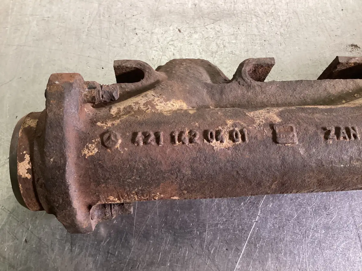 MERCEDES EXHAUST MANIFOLD A4211420401 USED - Picture 2