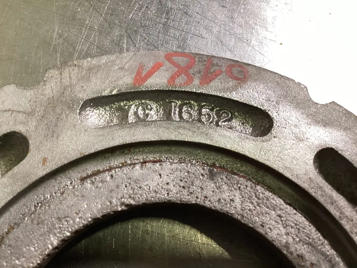 CATERPILLAR TUSSENSTUK WATERPOMP 7C1652 GEBRUIKT - Afbeelding 2