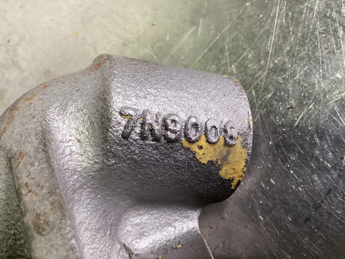 CATERPILLAR RETOURLEIDING TURBO 7N9008 GEBRUIKT - Afbeelding 2