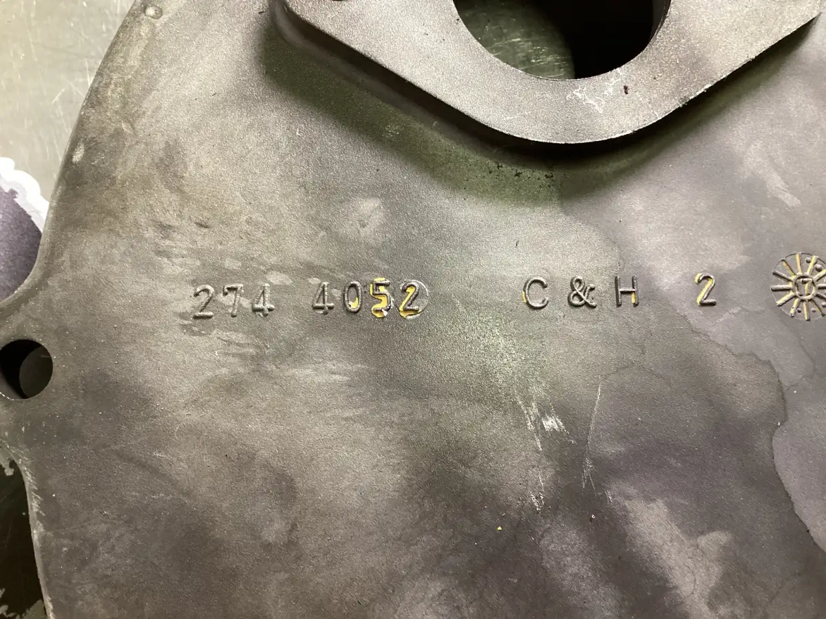 CATERPILLAR PLAQUE DE COUVERTURE 2744052 D'OCCASION - Image 2