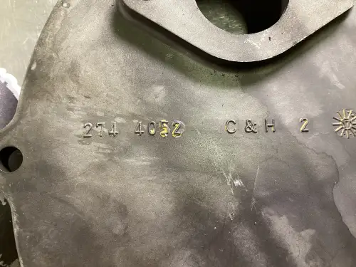 CATERPILLAR ABDECKPLATTE 2744052 GEBRAUCHT – Vorschaubild 2