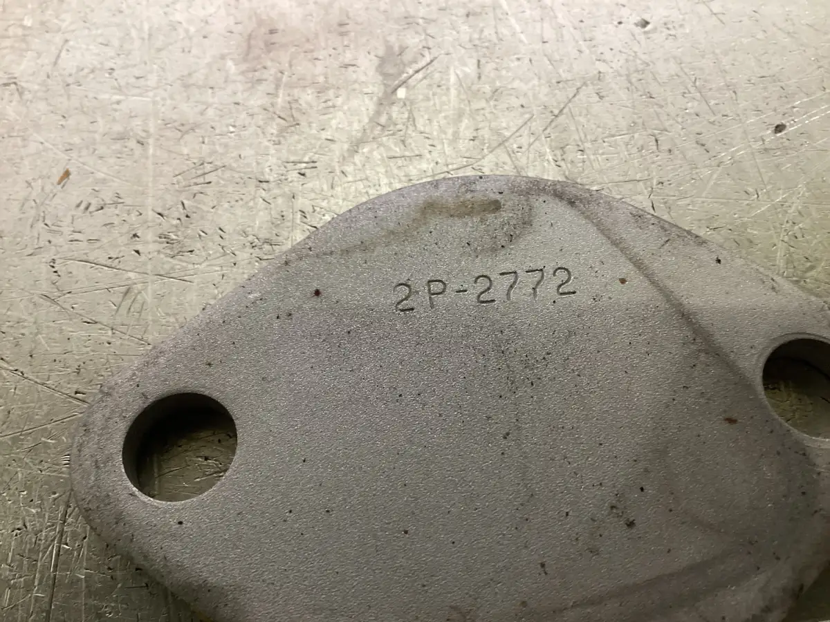 CATERPILLAR AFDEKPLAAT 2P2772 GEBRUIKT - Afbeelding 2