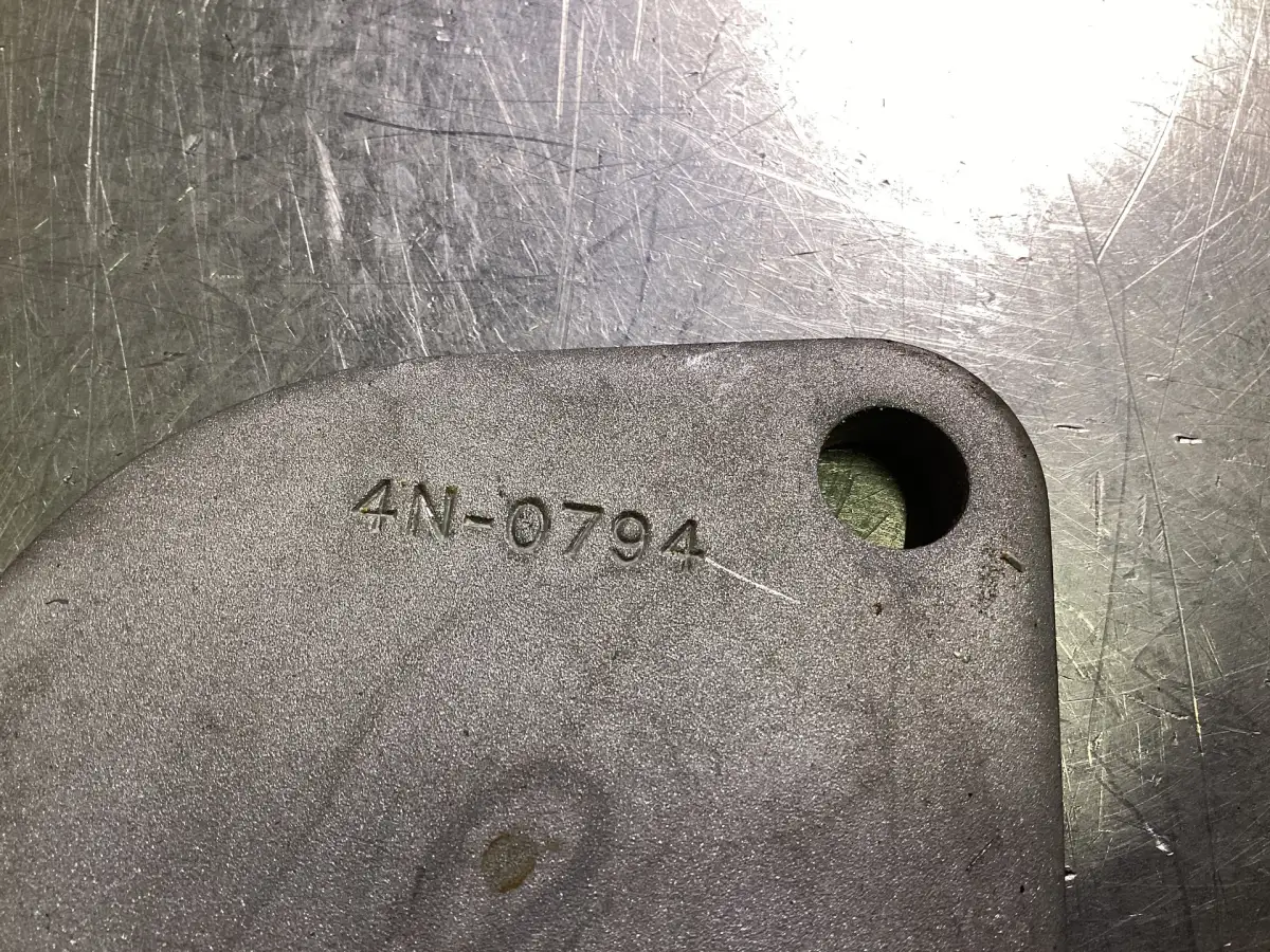 PLACA CATERPILLAR 4N0794 USADA - Imagen 2