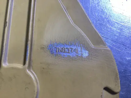 CATERPILLAR ЗАЩИТНАЯ ПЛИТА 7N8374 Б/У - Миниатюра 2