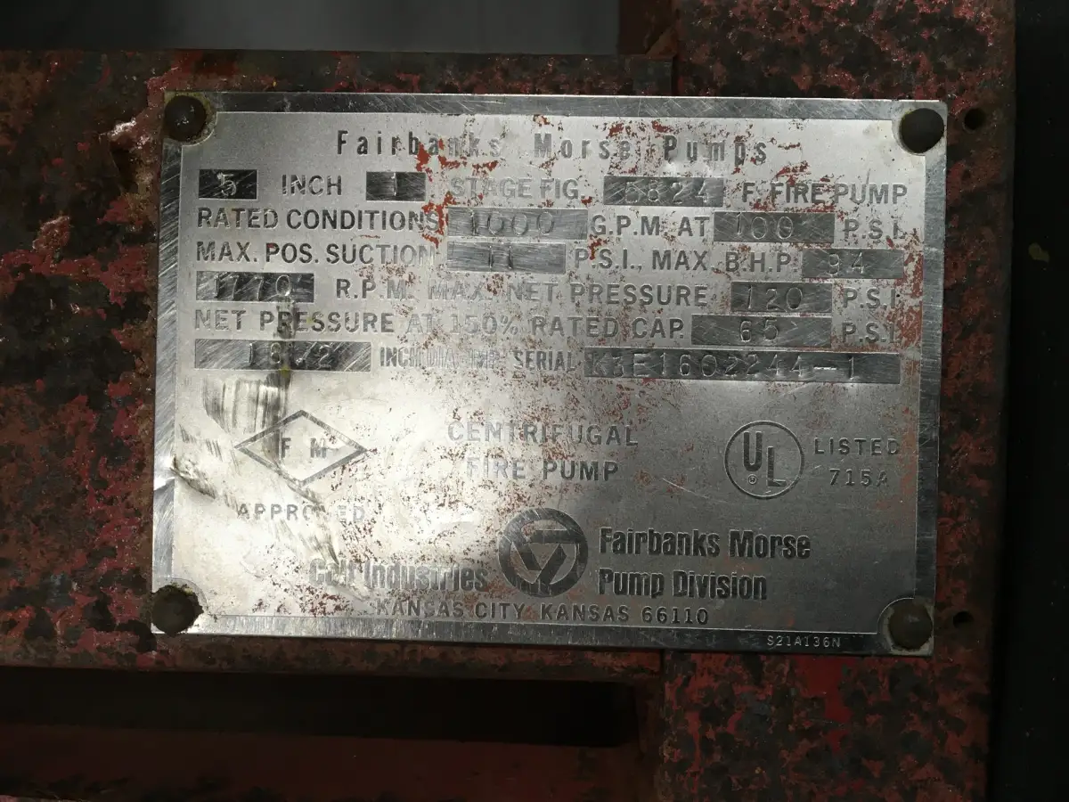 CUMMINS V504 F2 BOMBA 227M³/H USADA - Imagen 2