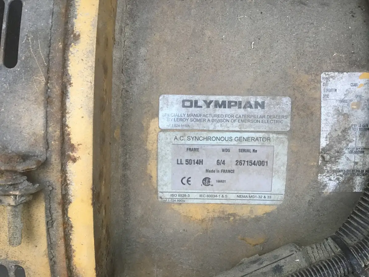 OLYMPIAN GEH250 GENERATOR 250KVA FÜR TEILE – Bild 4