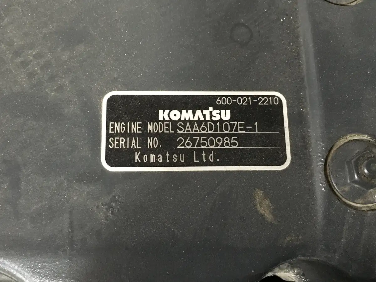 KOMATSU SAA6D107E-1 CPL4458 RECONDITIONNÉ - Image 2