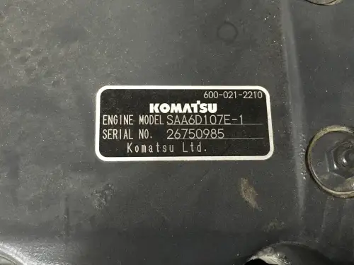 KOMATSU SAA6D107E-1 CPL4458 RECONSTRUIDO - Imagen miniatura 2