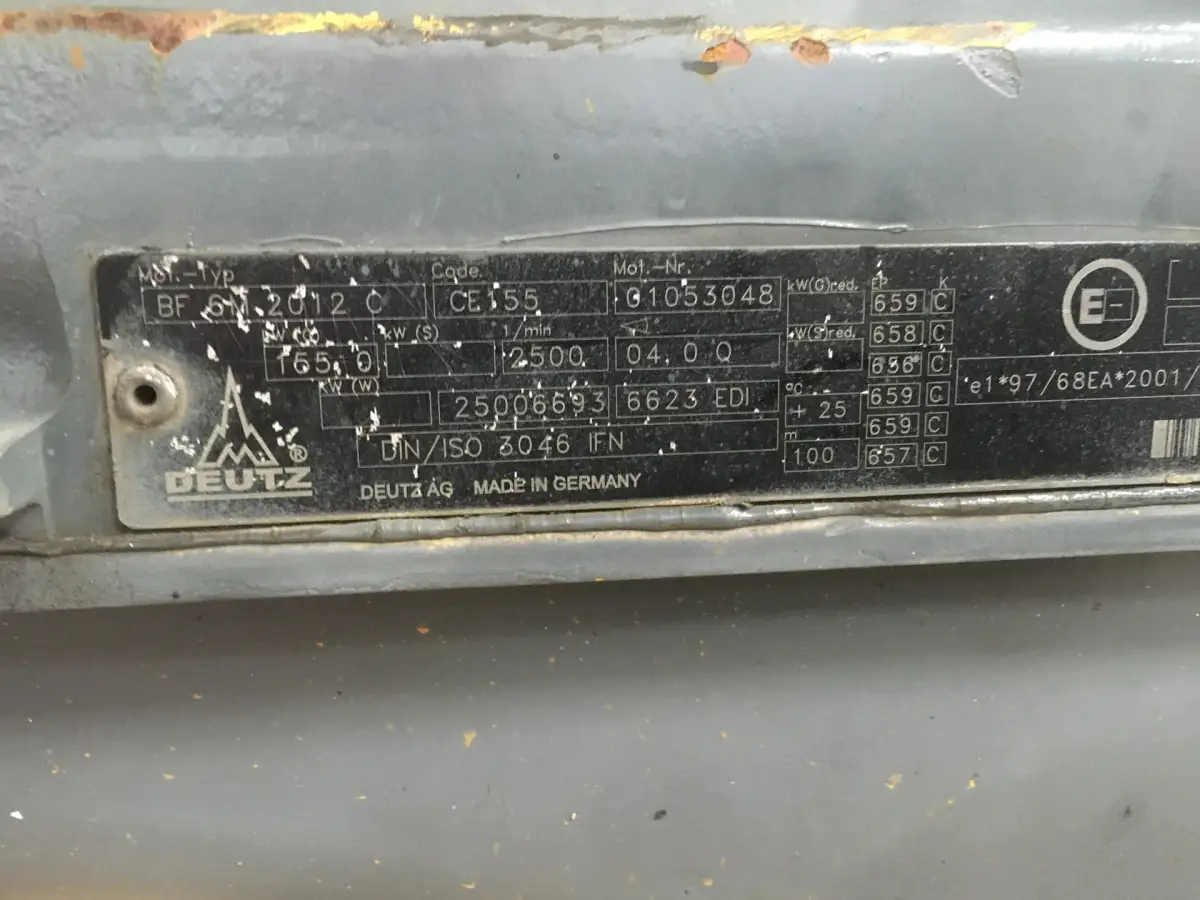 DEUTZ BF6M2012C IND. ЯДРО - Фото 2
