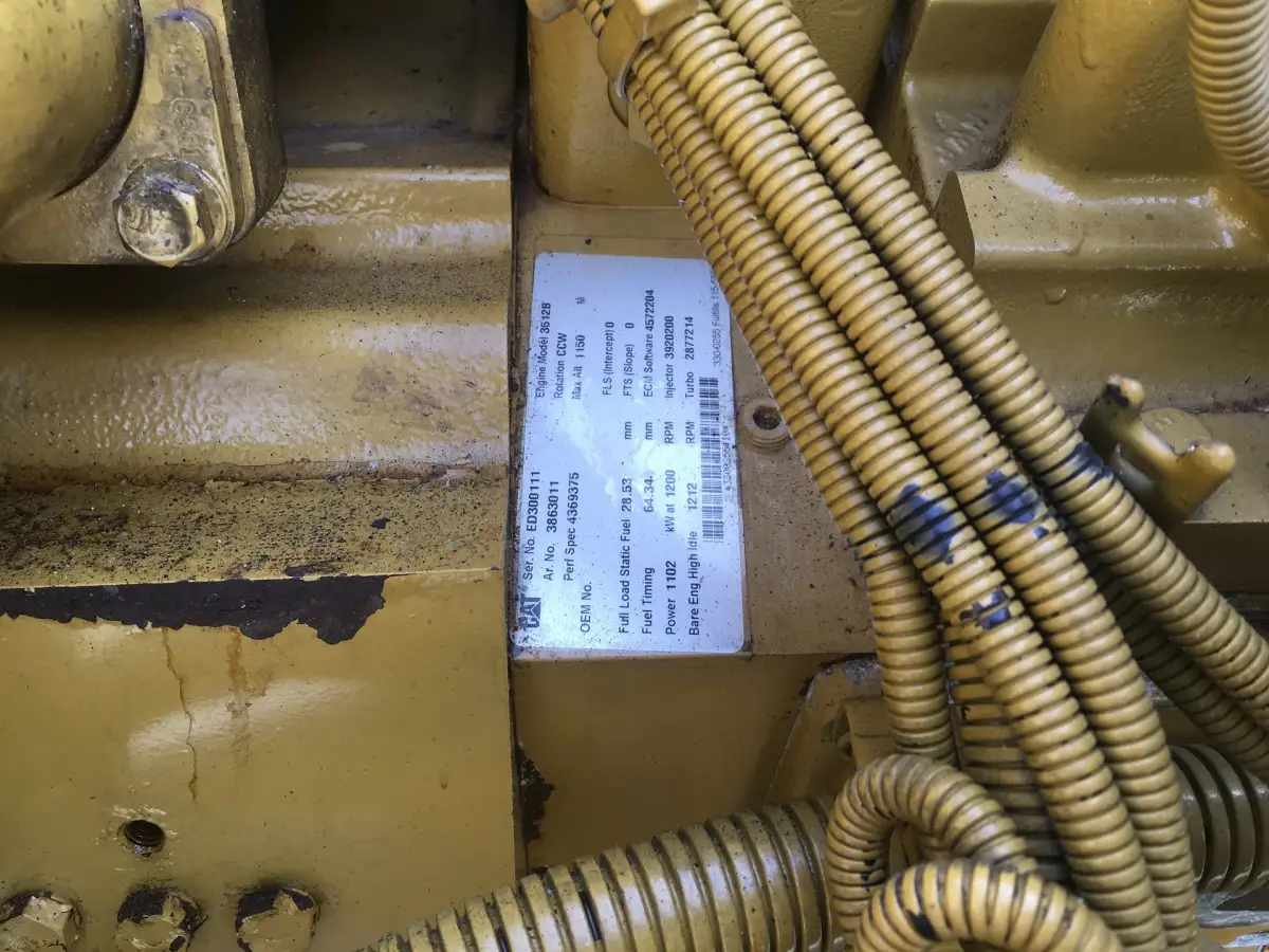 CATERPILLAR 3512B ED3 386-3011 UTILISÉ - Image 2