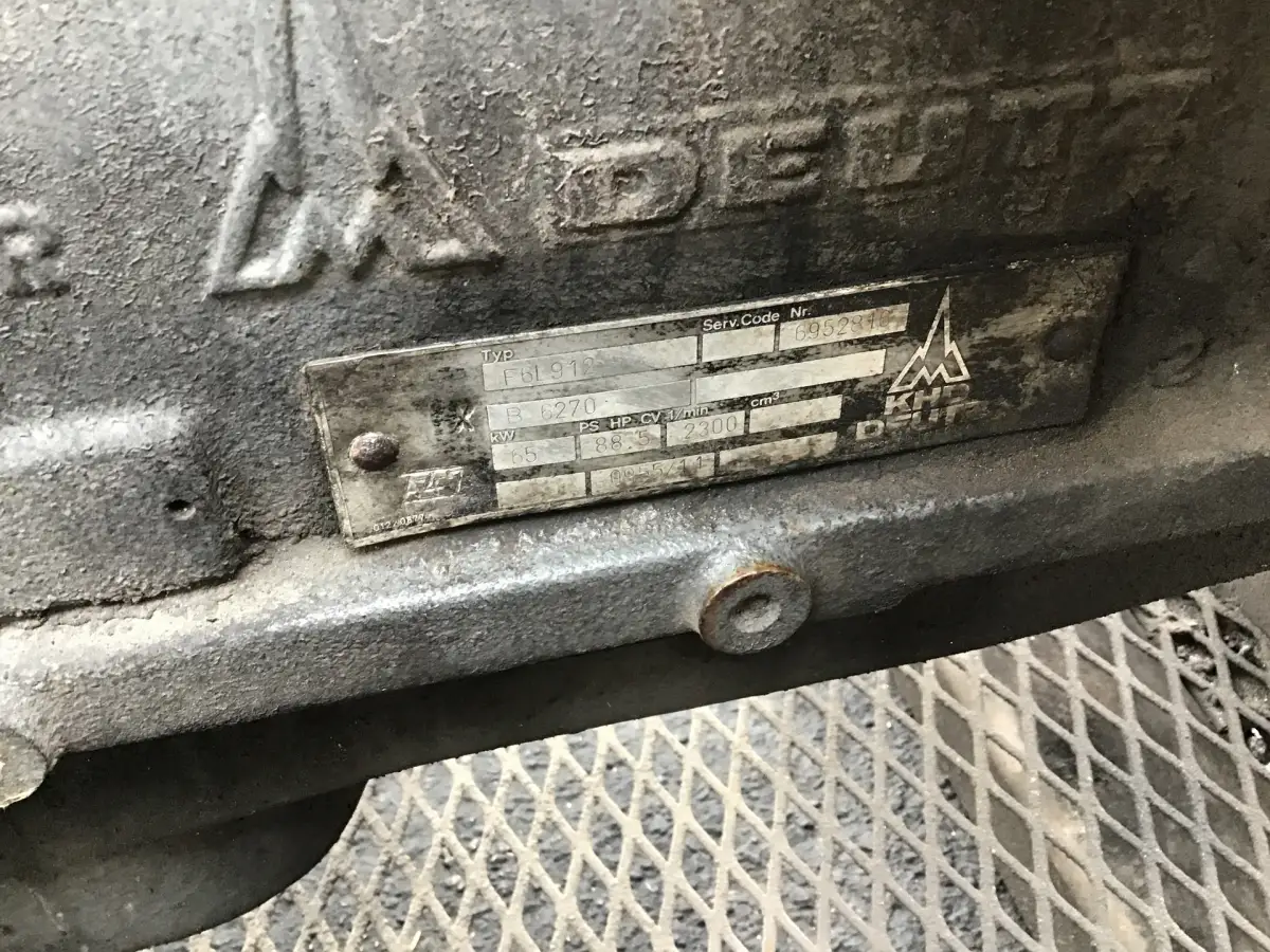 DEUTZ F6L912 CORE - Picture 2