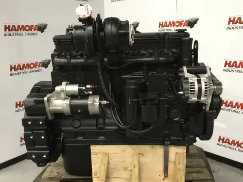 KOMATSU SAA6D114E-5 HERSTELDE MOTOR - Miniatuur afbeelding 1