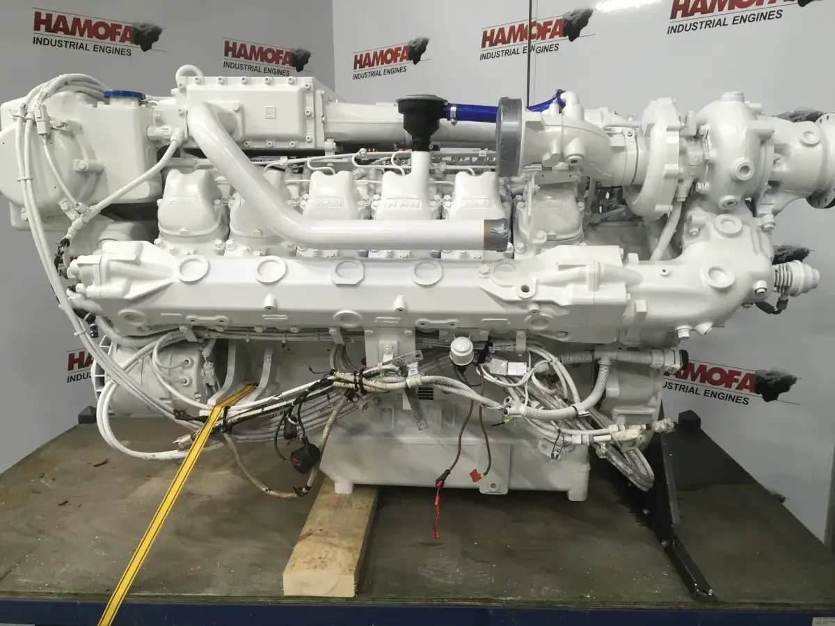 RECONDITIONED MAN D2842-LE406 ENGINE - Picture 4