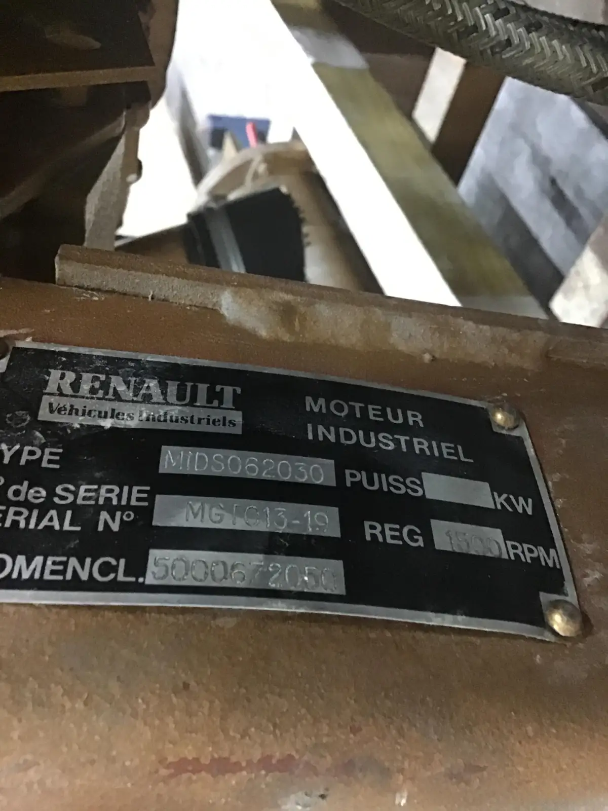 GENERADOR RENAULT MIDS062030 130KVA USADO - MIDS062030 GENERATOR 130KVA - Imagen 6