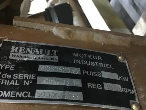 ГЕНЕРАТОР RENAULT MIDS062030 130KVA Б/У - MIDS062030 GENERATOR 130KVA - Миниатюра 6