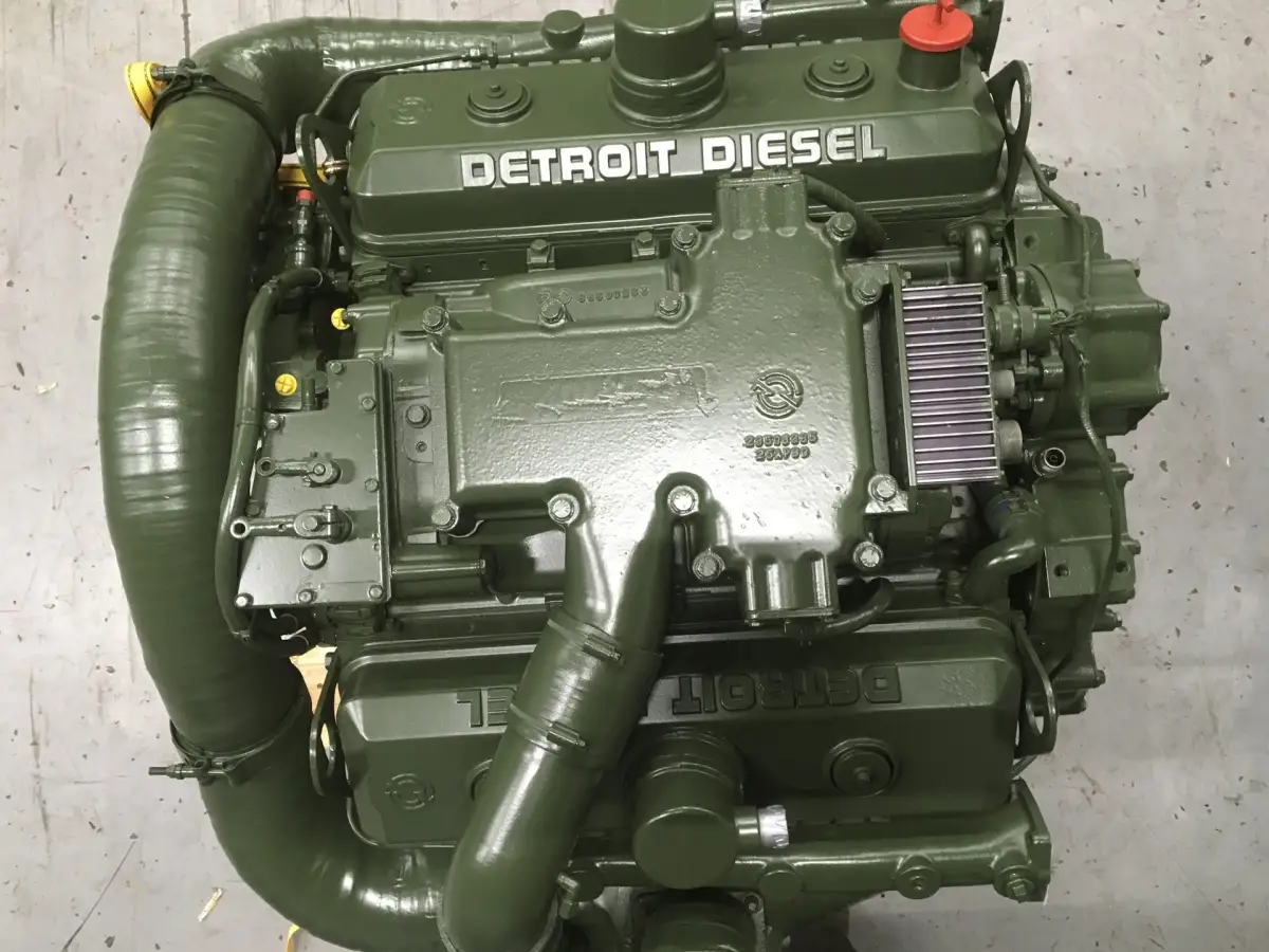 REKONDITIONIERTES MOTOR DETROIT DIESEL 8V71TA - 8V71T 7083-7391 – Bild 2